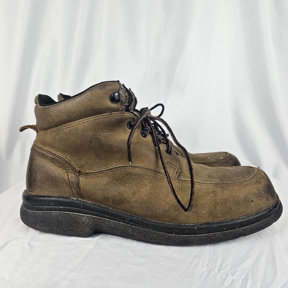 Red Wing 8662 Brown Chukka Men's Leather Work Boots Size 12 D SD Shoes